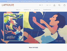 Tablet Screenshot of laffichiste.com